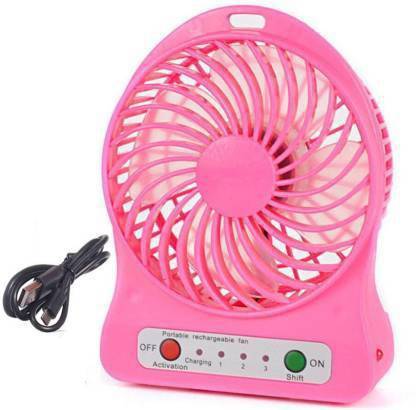 BSVR Premium Portable Fan home traveling indoors outdoors office 206 Premium REMIUM Mini Fan Home Kitchen Travel Office Rechargeable Fan 206 USB Fan, Rechargeable Fan