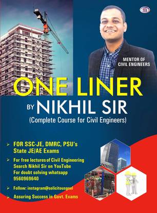 One Liner by Nikhil Sir (A Complete Course for Civil Engineers