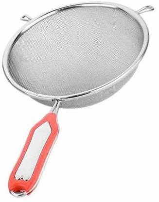 D N Enetrprises Stainless Steel Big Siz Soup and Juice Strainers 12 cm Collapsible Strainer