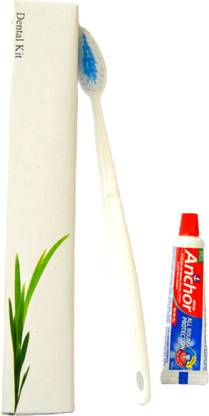 ANCHOR Hotel Accessories,Guest House Kit Dental Kit (1 Toothbrush & 1 Toothpaste 10g) Pack of 275 Sets