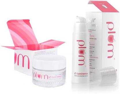 Plum E-luminence The Bright Mix Face Serum+E-Luminence Deep Moisturizing Crème