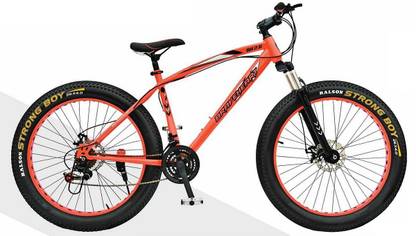 BRAVEHEART FAT BIKE 2.6 26 T (inch) Fat Tyre Cycle