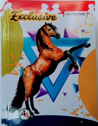 Classtime REGULAR A4 Notebook RULED 240 Pages