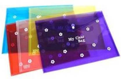 Toss polypropoleyne file folder document file my clear bag