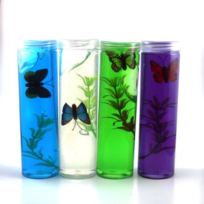 AMACO Sparkling Butterfly Slime Putty Toy For KIds ( 18Cm) Slime Toy Gag Toy