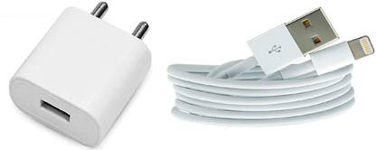 Shop New Wall Charger Accessory Combo for Apple iPhone X / iPhone XR / iPhone XS Max / iPhone XS / iPhone SE (2nd-Generation) / iPhone 11 / iPhone 11 Pro Max / iPhone 11 Pro / iPhone 5 / iPhone 5c / iPhone 5s / iPhone SE (1st-Generation) / iPhone 6 Plus / iPhone 6 / iPhone 6s Plus / iPhone 6s / iPhone 7 Plus / iPhone 7 / iPhone 8 Plus / iPhone 8 Charger with Cable (5W Power Adapter with Lightning to USB Cable)
