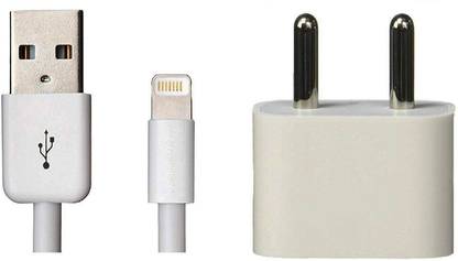 Shop New Wall Charger Accessory Combo for Apple iPhone 5c, iPhone 5s, iPhone SE (1st-Generation), iPhone 6 Plus, iPhone 6, iPhone 6s Plus, iPhone 6s, iPhone 7 Plus, iPhone 7, iPhone 8 Plus, iPhone 8, iPhone X, iPhone XR, iPhone XS Max, iPhone XS, iPhone SE (2nd-Generation), iPhone 11, iPhone 11 Pro Max, iPhone 11 Pro, iPhone 5 Charger with Cable (5W Power Adapter with Lightning to USB Cable)