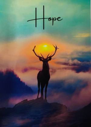 Effinity Hope Canvas Painting Canvas 10.5 inch x 7.5 inch Painting