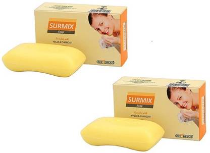 ZEE DRUGS Surmix Haldi & Chandan Soap