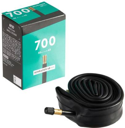 Schrodinger 40074 Bicycle Cycle Inner Tube 700 x 35/45 mm Schrader (AV) 48mm / 48L Hybrid cycle tube Schrader 48L (AV) For Hybrid bicycle tyre 35 / 45mm