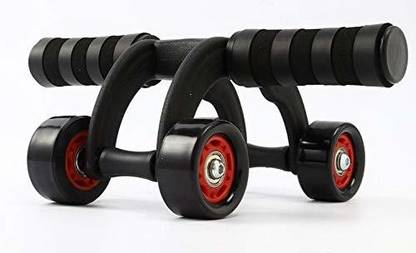 Shopeleven Ab Roller 4 Wheel Abs Carver-Abdominal & Stomach Exercise Training Home Gym Ab Exerciser