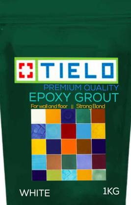 TIELO Epoxy Tile Grout White (1 Kg) Adhesive