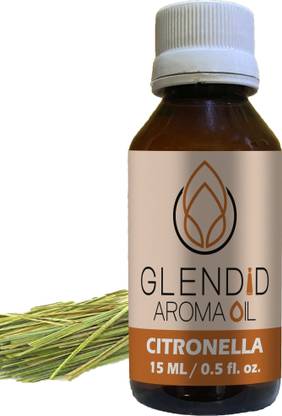 GLENDID Citronella Aroma Oil Citronella Diffuser Scented Fragrance Aroma oil (15 ML)