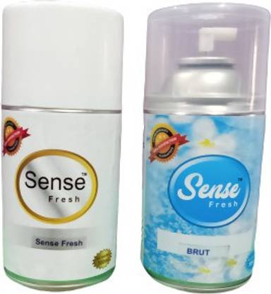 sense fresh BRUT, SENSE FRESH Automatic Spray BRUT+SENSE FREESH 300ML 2-PIC