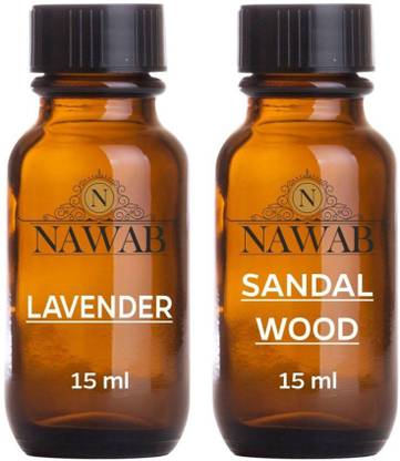 NAWAB Sandalwood and Lavender Aroma Diffuser Oil