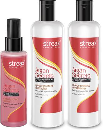 Streax Professional Argan SecretComplete Hair Care Combo