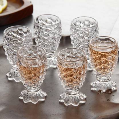 miRim (Pack of 6) Fish Shape Shot Glass Set Shot Glass