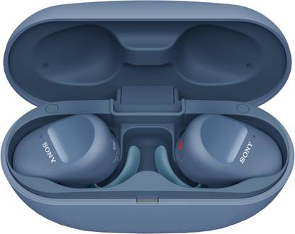 SONY WF-SP800N With 26 Hours Battery Life Active noise cancellation enabled Bluetooth