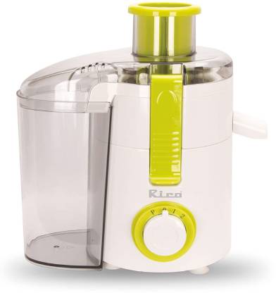 Rico Electric Juicer - JE1902 Green Quick Juice Japanese Technology 400 Juicer (Green)