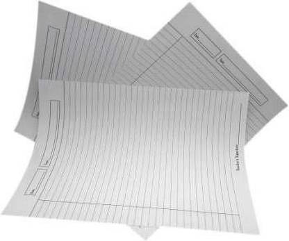 SHARMA BUSINESS A4 RULED A4 100 gsm Project Paper