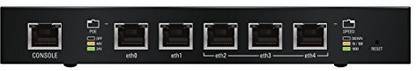 Ubiquiti Networks - ERPOE-5 - EdgeRouter POE 24VDr C 1.25A Power Adapter Router 2.4 GHz 100 Mbps Wifi Speed Single Band Internal Antenna Ethernet (Cable Broadband)
