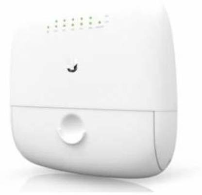 Ubiquiti Networks EdgePoint R6 EP-R6 Router 6-Port Intelligent WISP Gigabit Router 7W Outdoor Router 2.4 GHz 100 Mbps Wifi Speed Single Band Internal Antenna Ethernet (Cable Broadband)