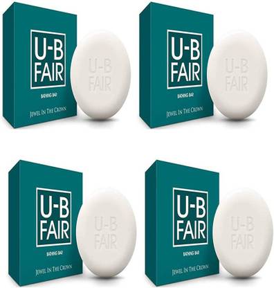 U-B FAIR Bathing Soap 150 Grams pack of 4