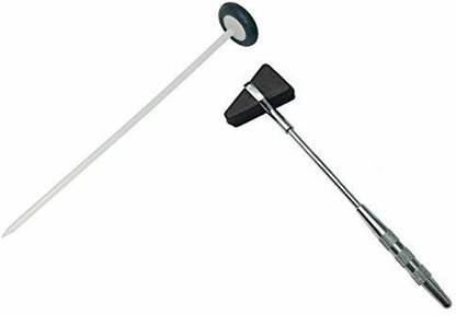 ARI Flexible Reflex Hammer Queen Square Pattern And Triangular Reflex Hammer Taylor Pattern Orthopedic(Set of 2) Orthopedic Surgical Hammer