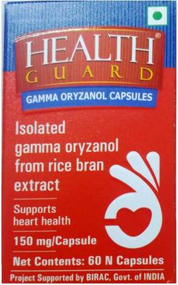 RCM Health Guard Gama Oryzanol 60 Capsules