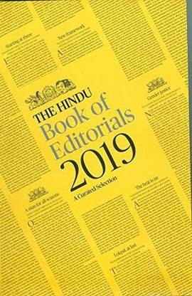 THE HINDU BOOK EDITORIALS