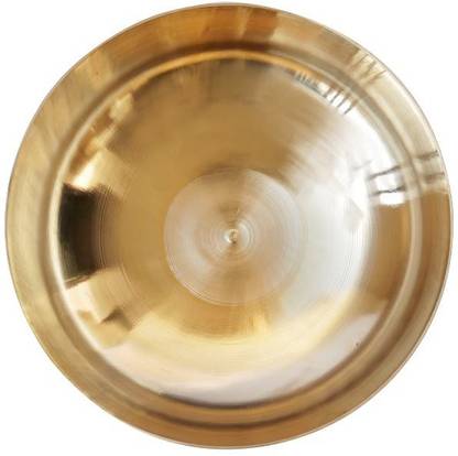 lucky industries Bronze Serving Bowl Original Handmade Pure Kansa/Bronze Bowl