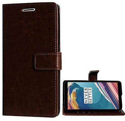 Clickcase Flip Cover for LG Q Stylus Vintage Series Flip Cover For LG Q Stylus Coffee