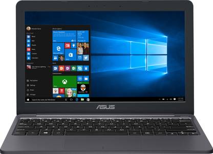 ASUS EeeBook 12 Intel Celeron Dual Core N3350 - (4 GB/64 GB EMMC Storage/Windows 10 Home) E203NA-FD164T Thin and Light Laptop