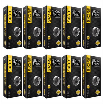 SKORE bubbles Skin thin Romantic Condom