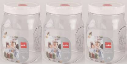 cello Plastic Grocery Container  - 2000 ml