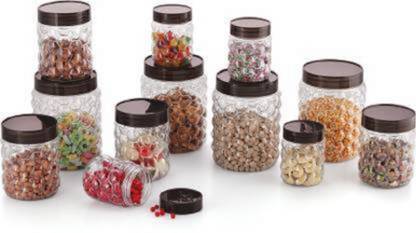 CELVI Plastic Grocery Container  - 350 ml, 650 ml, 1200 ml