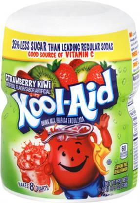 Kool Aid Drink Mix Strawberry Kiwi Flavor Energy Drink