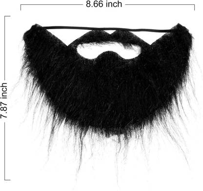 PodCart Full Beard Fake Moustache