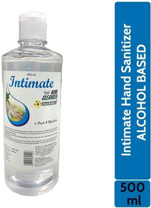 INTIMATE Hand Cleanser 500 ML Hand Sanitizer Bottle