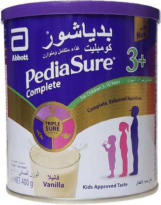 Pediasure Complete 400g - Vanilla (3-10yr) (Pack of 3)