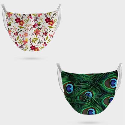 Inktree Designer Printed Face Mask (D.No.-100-64) Cloth Mask