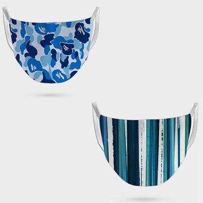 Inktree Designer Printed Face Mask (D.No.-96-78) Cloth Mask With Melt Blown Fabric Layer