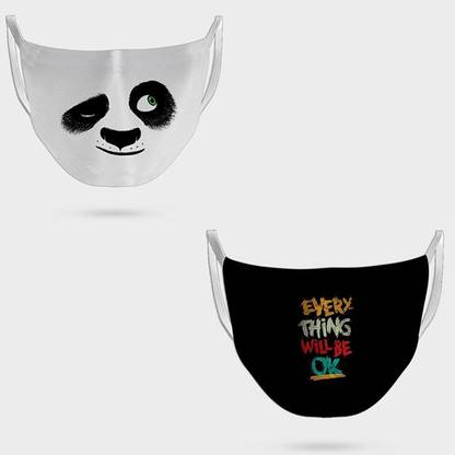 Inktree Designer Printed Face Mask (D.No.-76-62) Cloth Mask With Melt Blown Fabric Layer