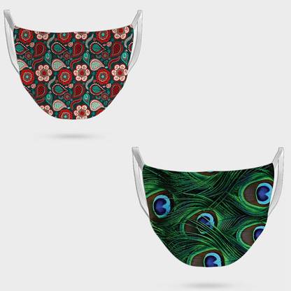 Inktree Designer Printed Face Mask (D.No.-100-93) Cloth Mask