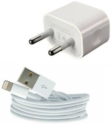Shop New Wall Charger Accessory Combo for Apple iPhone 5c / iPhone 5 / iPhone 11 Pro / iPhone 11 Pro Max / iPhone 11 / iPhone SE (2nd-Generation) / iPhone XS / iPhone XS Max / iPhone XR / iPhone X / iPhone 8 / iPhone 8 Plus / iPhone 7 / iPhone 7 Plus / iPhone 6s / iPhone 6s Plus / iPhone 6 / iPhone 6 Plus / iPhone SE (1st-Generation) / iPhone 5s Charger with Cable (5W Power Adapter with Lightning to USB Cable)