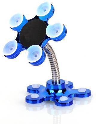 DEVICE DC-Blue Universal Magic Suction Mobile Phone Holder 360 Degree Rotatable Multi-Angle Phone Stand For Car,Office ,Home. Mobile Holder