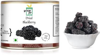 GROCERJAR Pure Handpicked Fresh Dried Blackberry Blueberry