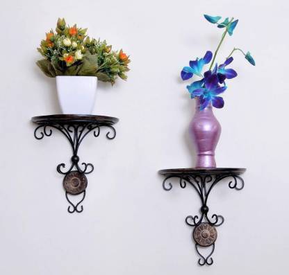 DECORASIA Wooden Wall Shelf