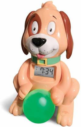 Big Red Rooster Digital Multicolor Clock