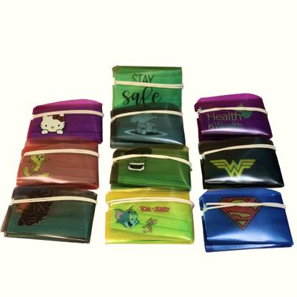 THE MEDI SHIELD MASK - KEEPER - Protection for surgical mask, foldable, easy to carry, reusable, designer, made from eco friendly foldable PP plastic sheet, easily foldable.